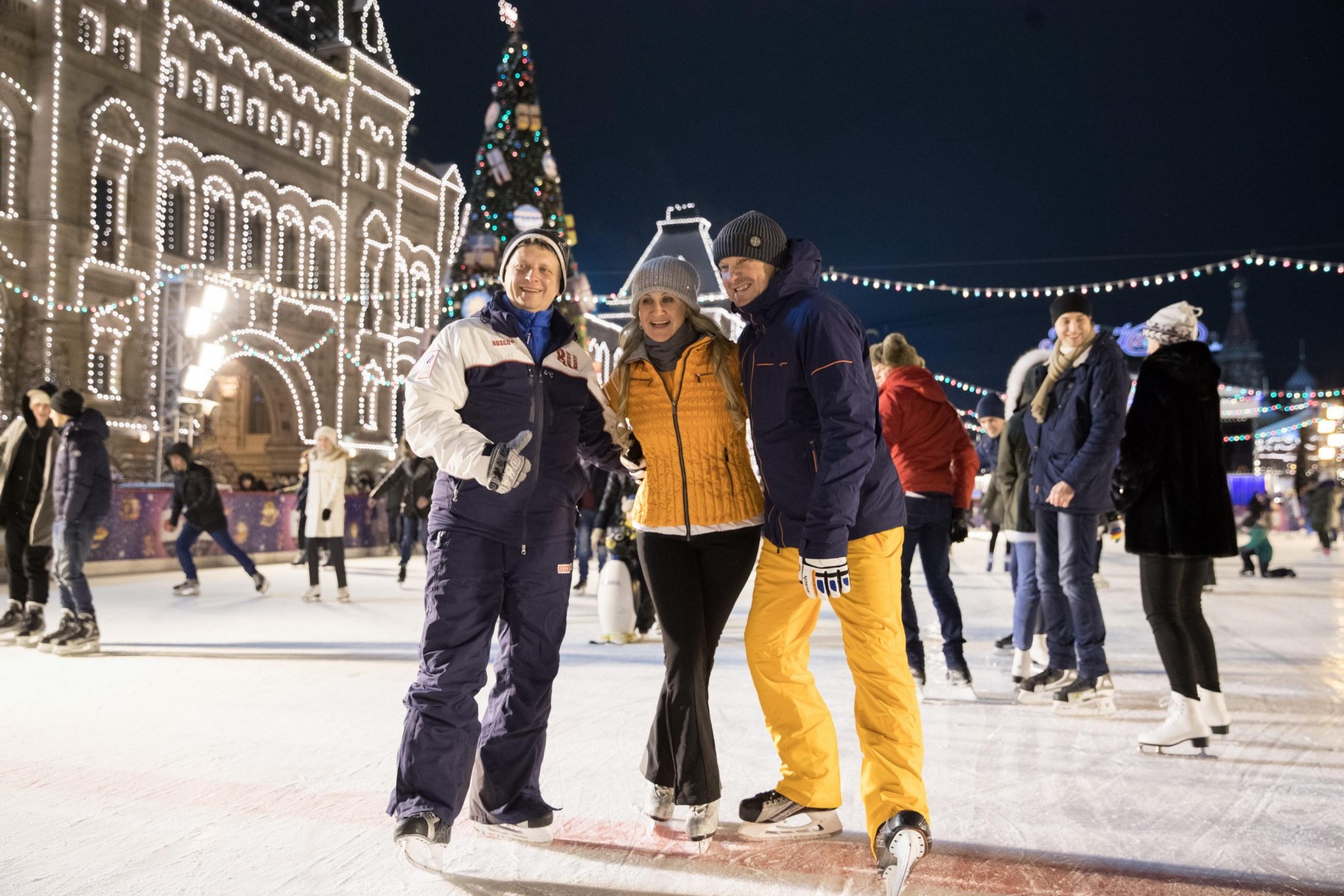 Билет на каток для компании