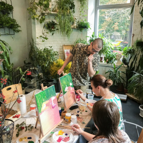 Мастер-класс по живописи маслом или акрилом (1 персона)