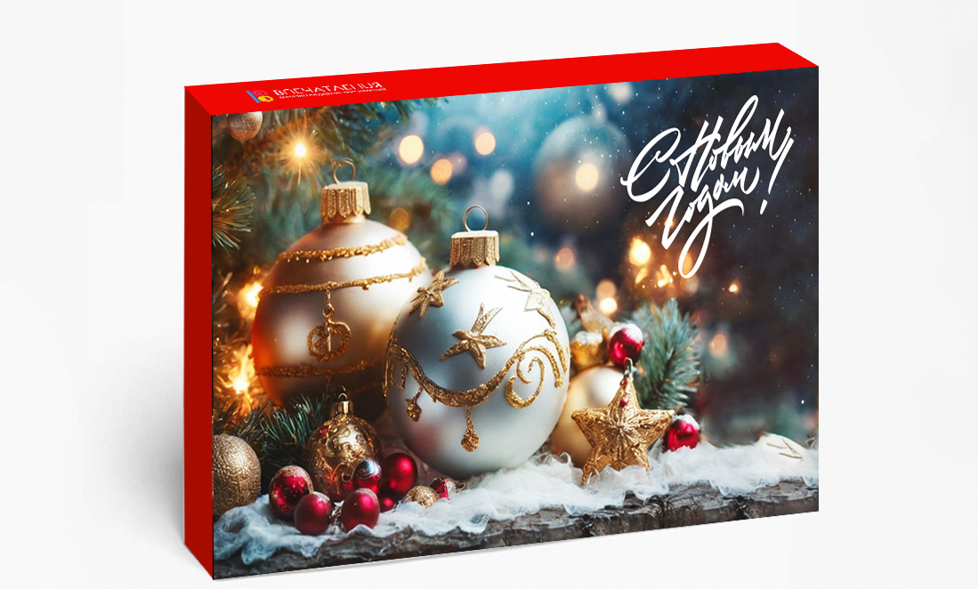 Подарочный сертификат Новогодние игрушки