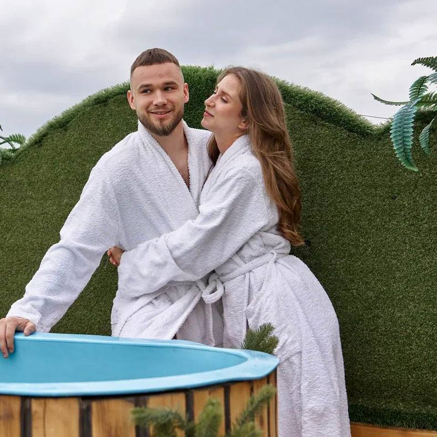 Романтическое свидание на крыше