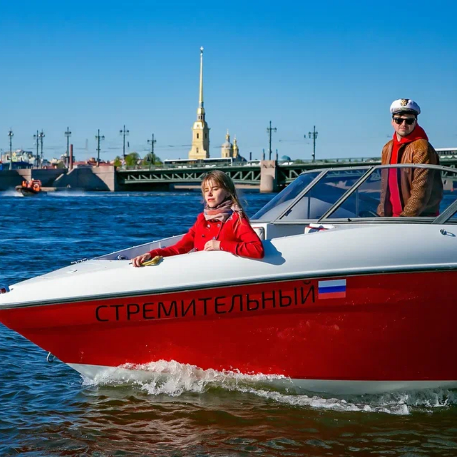 Прогулка на катере «Стремительный» (180 минут)