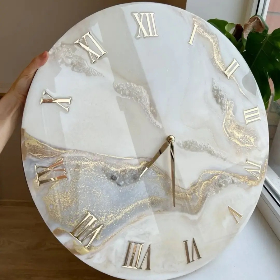 Мастер- класс «Часы из Эпоксидной смолы»