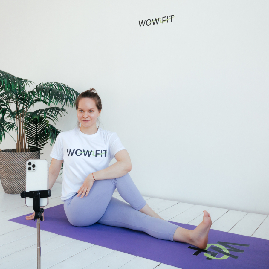 Онлайн-тренировки с личным тренером WowFit (8 тренировок)