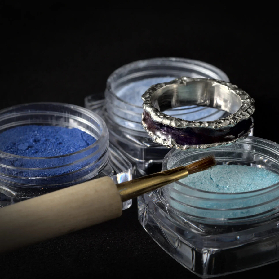 Мастер-класс Кольцо с эмалью