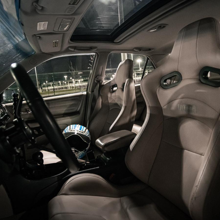 Дрифт на Lexus is300  (сезонность зима)