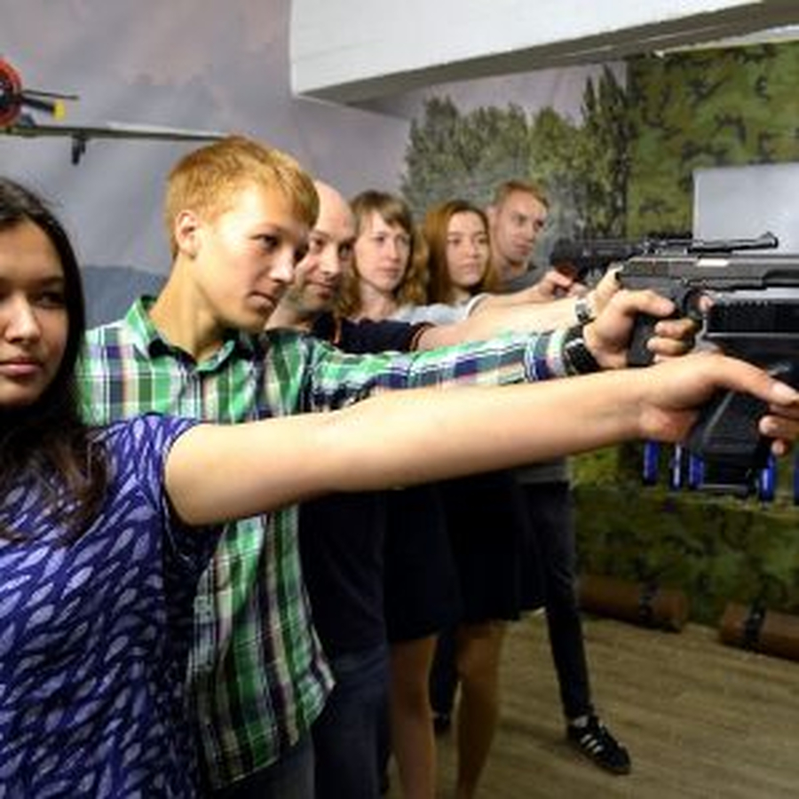 Стрельба из пневматики для компании (30 минут)