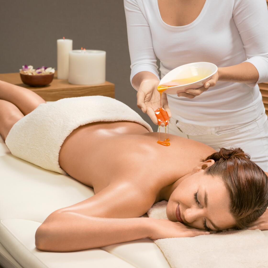 Массаж "Медовая выкатка"