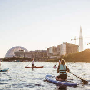 Сап прогулка. Маршрут «Парк 300-летия»