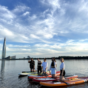 Сап прогулка. Маршрут «Лахтинский разлив»