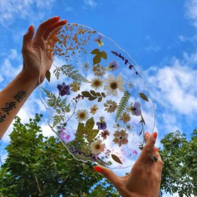 Мастер-класс по эпоксидной смоле в технике "Сухоцветы" (3 персоны)