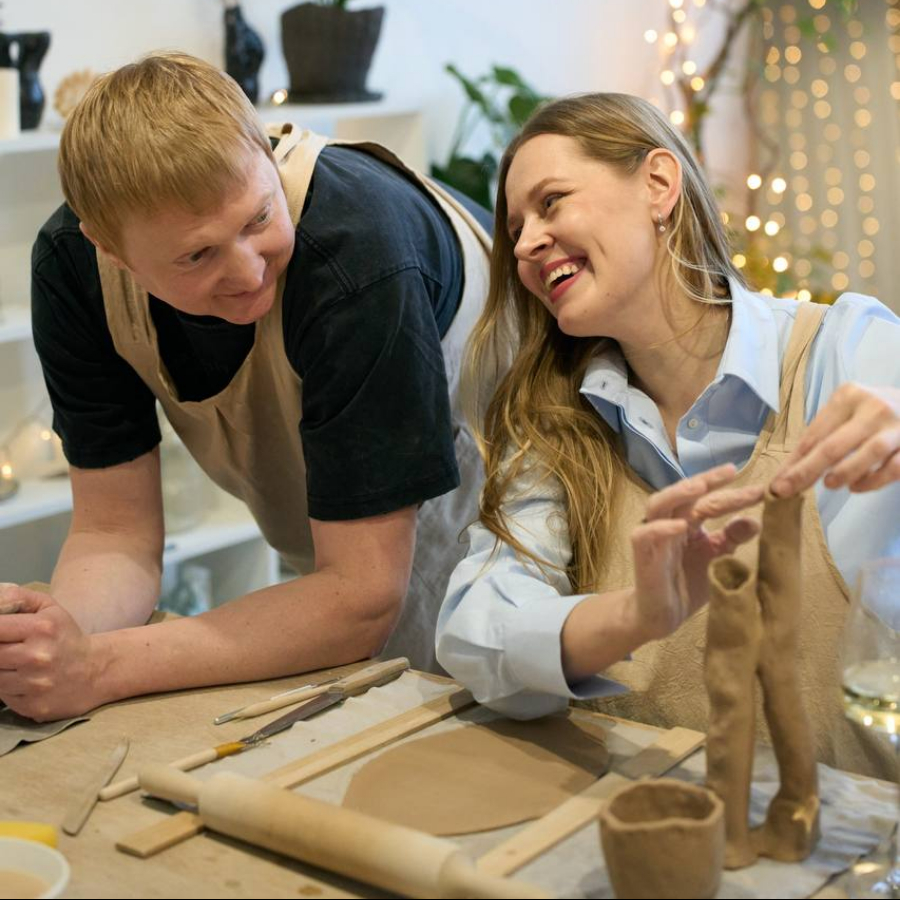 Мастер- класс «Свидание с лепкой»