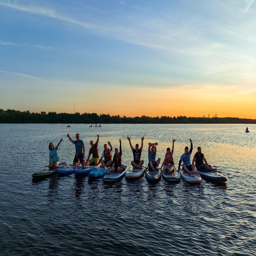 SUP-прогулка Закат на Лахте