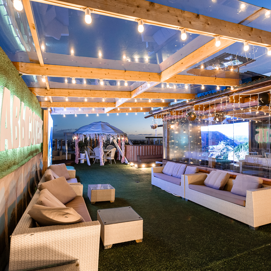 Банное удовольствие с видом на город