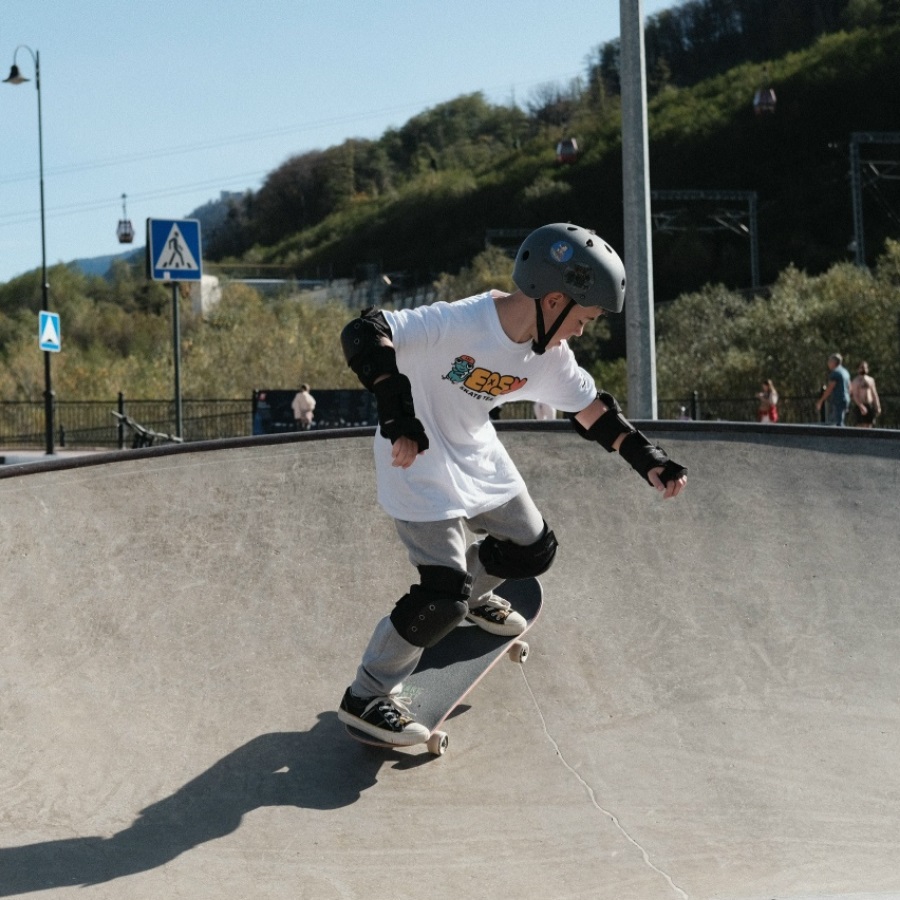 Индивидуальная тренировка в скейт- парке