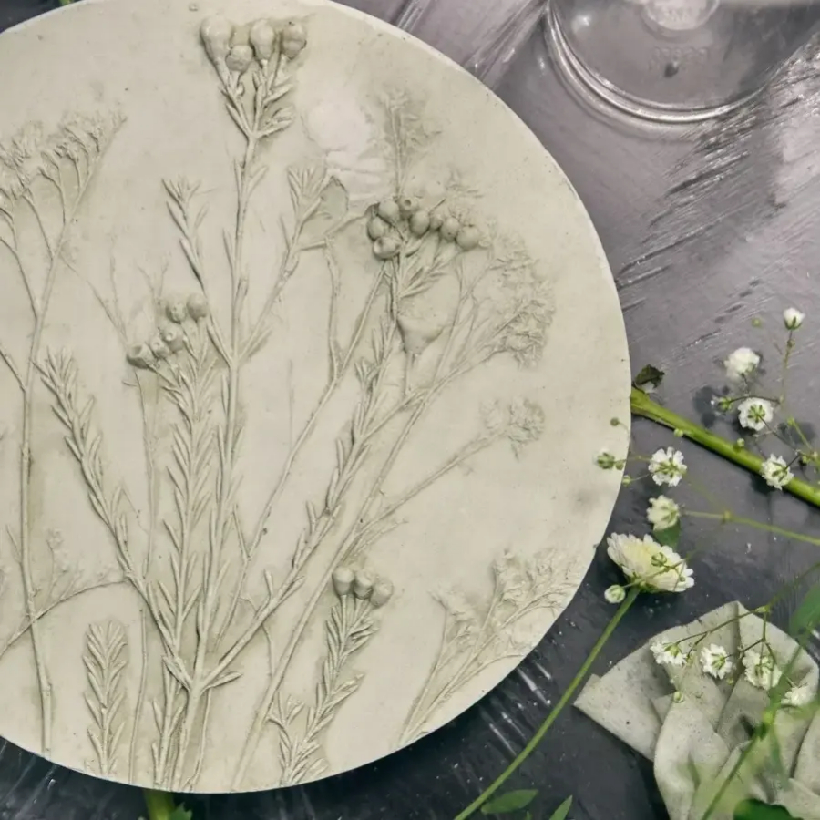 Мастер-класс по созданию панно "Ботанический барельеф" (3 персоны)