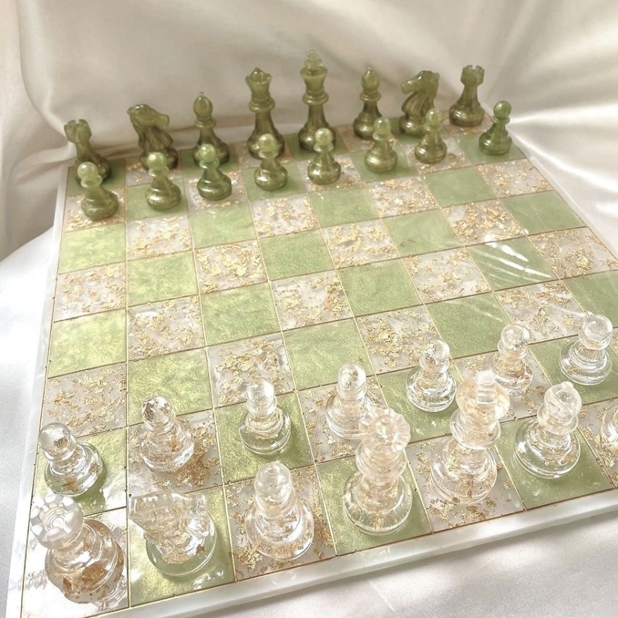 Мастер- класс «Шахматы из Эпоксидной смолы» для двоих