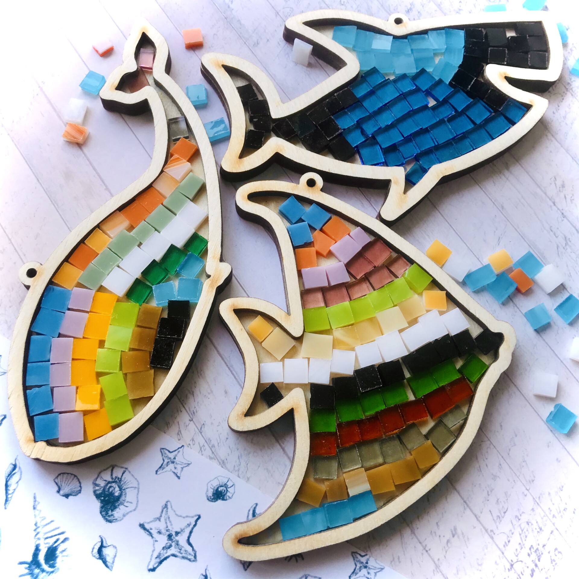 Мастер-класс по созданию мозаики "В фигурках" (3 персоны)